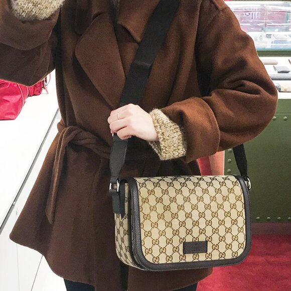 Gucci Handbags - GUCCI GG Guccissima Messenger Bag